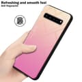 Miniatyrbilde 6 av 7: Deksel til Samsung Galaxy S10 5G Silikondeksel av TPU-silikon og bakside av herdet glass