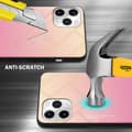 Pikkukuva 3 / 7: iPhone 11 PRO Suojakuori Suojakotelo Kaksivärinen joka on valmistettu TPU-silikonista ja jonka takaosa on valmistettu karkaistusta lasista