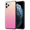 Pikkukuva 1 / 7: iPhone 11 PRO Suojakuori Suojakotelo Kaksivärinen joka on valmistettu TPU-silikonista ja jonka takaosa on valmistettu karkaistusta lasista