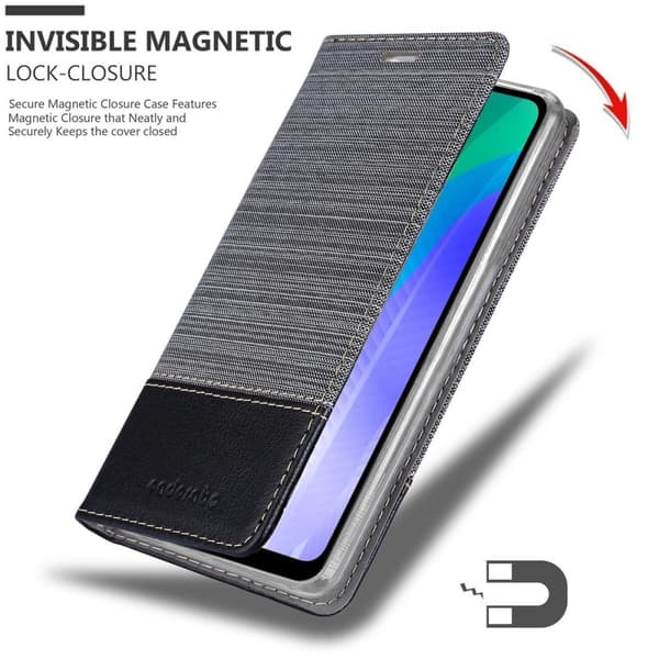 Huawei Y6P Skal Plånboksfodral med magnetisk stängning, ståfunktion och kortficka