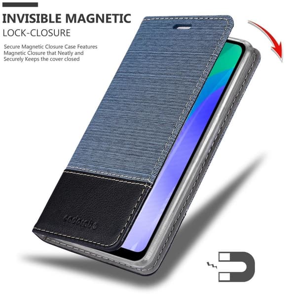 Huawei Y6P Skal Plånboksfodral med magnetisk stängning, ståfunktion och kortficka