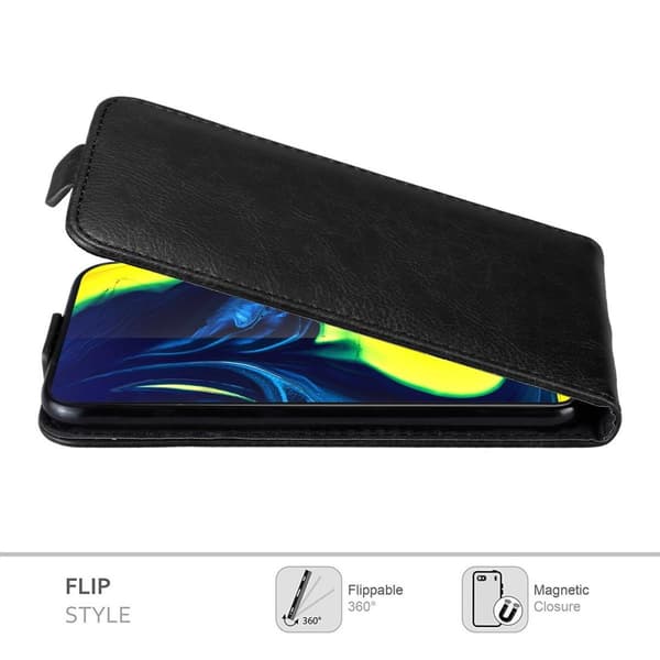 Samsung Galaxy A80 / A90 4G Suojakotelo Suojakuori Lompakkokotelo Matkapuhelinkotelo flip muotoilu magneettisuljenta