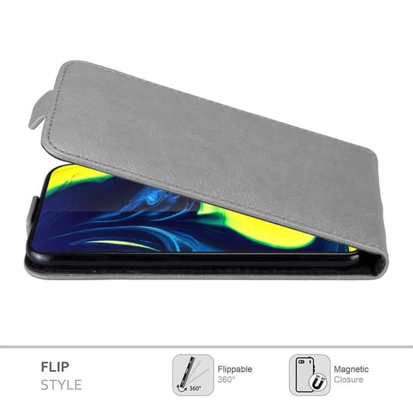 Samsung Galaxy A80 / A90 4G Suojakotelo Suojakuori Lompakkokotelo Matkapuhelinkotelo flip muotoilu magneettisuljenta