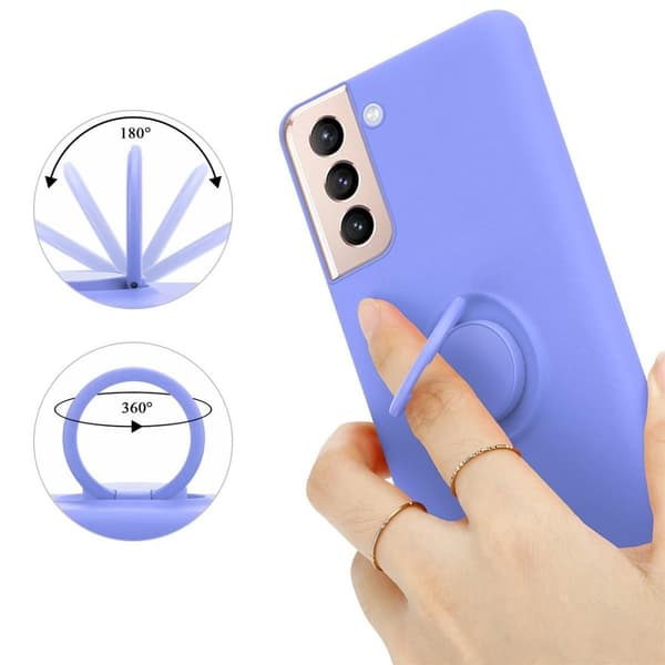 Silikondeksel til Samsung Galaxy S21 PLUS Deksel av fleksibelt TPU-silikon