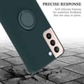 Miniatyrbild 8 av 8: Samsung Galaxy S21 PLUS Skal Fodral Mobilskydd av flexibelt TPU-silikon med ring Skyddsfodral Case Cover