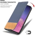 Pikkukuva 4 / 6: Samsung Galaxy S10 4G Suojakotelo Suojakuori Lompakkokotelo Matkapuhelinkotelo jossa magneettisuljenta, jalusta-toiminto ja korttitasku
