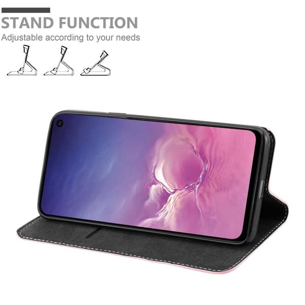 Lommebokdeksel til Samsung Galaxy S10e Deksel med magnetisk lukking, stativfunksjon og kortlomme