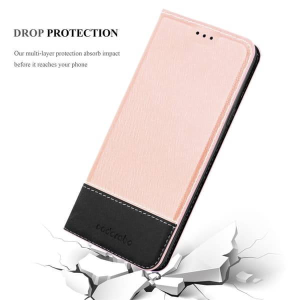 Lommebokdeksel til Samsung Galaxy S10e Deksel med magnetisk lukking, stativfunksjon og kortlomme