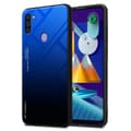 Miniatyrbilde 1 av 6: Deksel til Samsung Galaxy A11 / M11 Silikondeksel av TPU-silikon og bakside av herdet glass