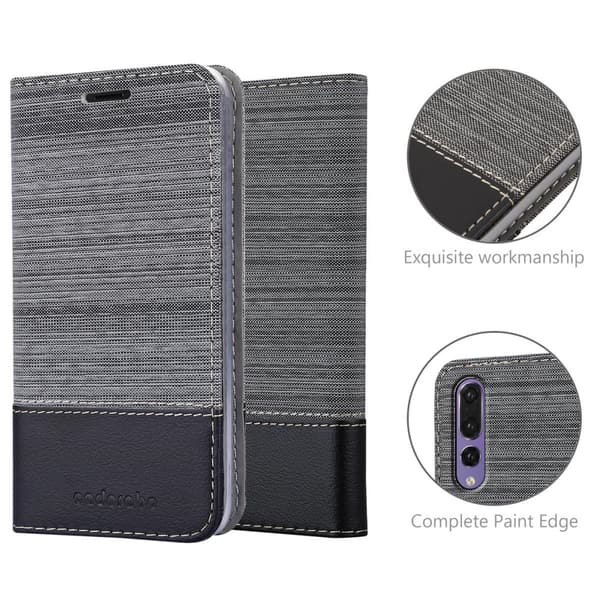 Huawei P20 PRO / P20 PLUS Suojakotelo Suojakuori Lompakkokotelo Matkapuhelinkotelo jossa magneettisuljenta, jalusta-toiminto ja korttitasku