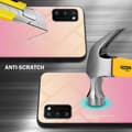 Miniatyrbilde 2 av 6: Deksel til Samsung Galaxy A41 Silikondeksel av TPU-silikon og bakside av herdet glass