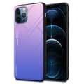 Miniatyrbilde 1 av 7: Deksel til iPhone 12 PRO MAX Silikondeksel av TPU-silikon og bakside av herdet glass