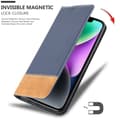 Miniatyrbilde 7 av 8: Lommebokdeksel til iPhone 14 Deksel med magnetisk lukking, stativfunksjon og kortlomme