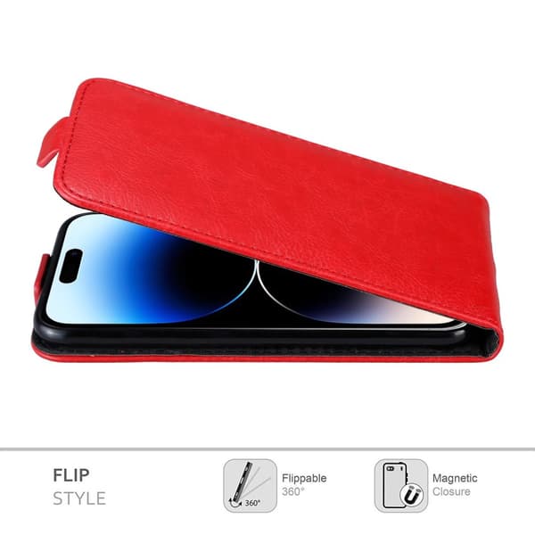 Skyddsfodral för iPhone 14 PRO MAX Fodral Skal i flipdesign med magnetisk stängning Case Cover