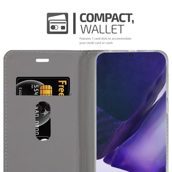 Samsung Galaxy NOTE 20 ULTRA Suojakotelo Suojakuori Lompakkokotelo Matkapuhelinkotelo jossa magneettisuljenta, jalusta-toiminto ja korttitasku