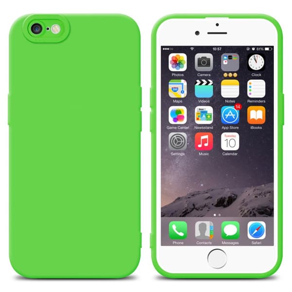 iPhone 6 PLUS / 6S PLUS Fodral Skal Case Cover av flexibelt TPU-silikon Bobilskydd