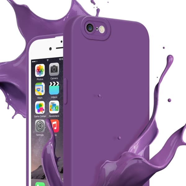 iPhone 6 PLUS / 6S PLUS Fodral Skal Case Cover av flexibelt TPU-silikon Bobilskydd