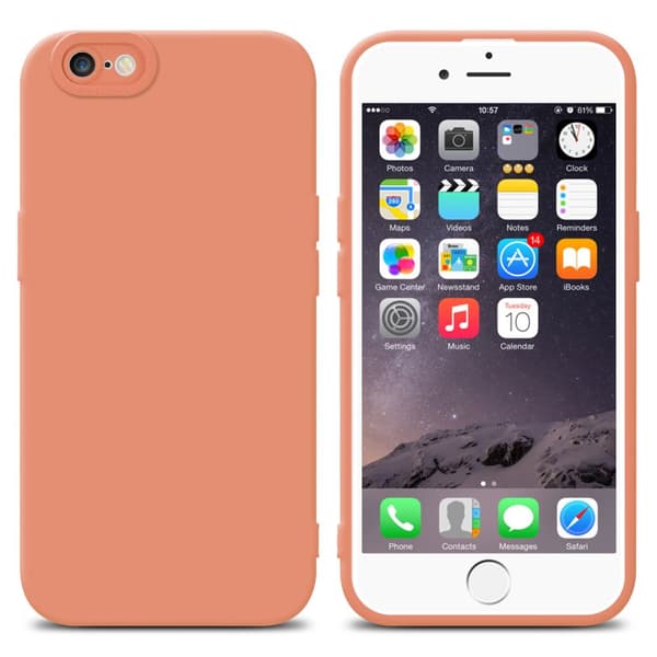 iPhone 6 PLUS / 6S PLUS Fodral Skal Case Cover av flexibelt TPU-silikon Bobilskydd