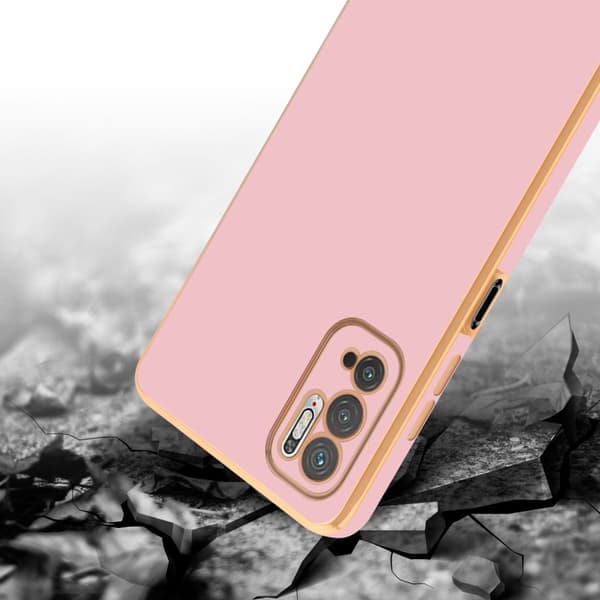Xiaomi RedMi NOTE 10 5G / POCO M3 PRO 5G Suojakuori Suojakotelo joka on valmistettu joustavasta TPU-silikonista ja jossa on kameran suojaus
