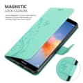 Miniatyrbillede 5 af 8: Honor 7X Pungetui Cover Blomster ()