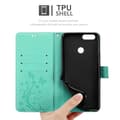 Miniatyrbillede 6 af 8: Honor 7X Pungetui Cover Blomster ()