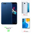 Miniatyrbillede 2 af 8: Honor 7X Pungetui Cover Blomster ()