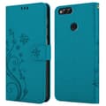 Miniatyrbillede 8 af 8: Honor 7X Pungetui Cover Blomster ()