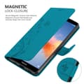 Pikkukuva 5 / 8: Honor 7X Suojakotelo Suojakuori Lompakkokotelo Matkapuhelinkotelo Kukat jossa on magneettisuljenta, jalusta-toiminto ja korttipaikat