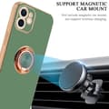 Pikkukuva 8 / 8: iPhone 11 Suojakuori Suojakotelo valmistettu joustavasta TPU silikonista jossa on kameran suojaus ja magneettinen autoteline