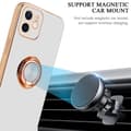 Pikkukuva 8 / 8: iPhone 11 Suojakuori Suojakotelo valmistettu joustavasta TPU silikonista jossa on kameran suojaus ja magneettinen autoteline
