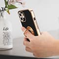 Pikkukuva 5 / 8: iPhone 11 Suojakuori Suojakotelo valmistettu joustavasta TPU silikonista jossa on kameran suojaus ja magneettinen autoteline
