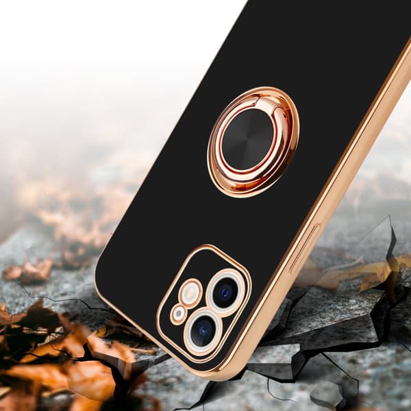 iPhone 11 Suojakuori Suojakotelo valmistettu joustavasta TPU silikonista jossa on kameran suojaus ja magneettinen autoteline