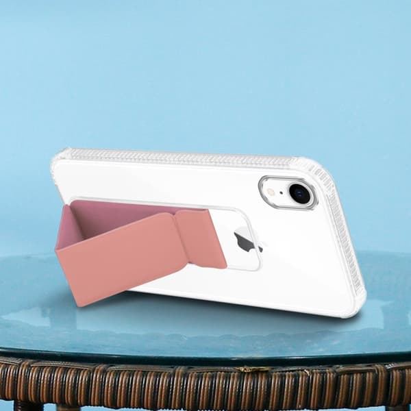 iPhone XR Skal Fodral Mobilskydd Skyddsfodral Case Cover av flexibelt TPU-silikon med hållare och stativfunktion