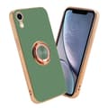 Miniatyrbild 1 av 8: iPhone XR Skal Fodral med ring av flexibel TPU-silikon, med kameraskydd och magnetisk bilhållare