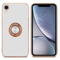 Miniatyrbild 3 av 8: iPhone XR Skal Fodral med ring av flexibel TPU-silikon, med kameraskydd och magnetisk bilhållare