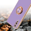 Miniatyrbild 7 av 8: Huawei P20 Skal Fodral med ring av flexibel TPU-silikon, med kameraskydd och magnetisk bilhållare