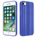 Pikkukuva 1 / 8: iPhone 7 / 7S / 8 / SE 2020 Suojakuori Suojakotelo joustavasta TPU-silikonista harjatulla muotoilulla