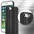 Pikkukuva 8 / 8: iPhone 7 / 7S / 8 / SE 2020 Suojakuori Suojakotelo joustavasta TPU-silikonista harjatulla muotoilulla