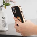 Pikkukuva 5 / 8: iPhone 13 MINI Suojakuori Suojakotelo valmistettu joustavasta TPU silikonista jossa on kameran suojaus ja magneettinen autoteline