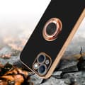 Pikkukuva 7 / 8: iPhone 13 MINI Suojakuori Suojakotelo valmistettu joustavasta TPU silikonista jossa on kameran suojaus ja magneettinen autoteline
