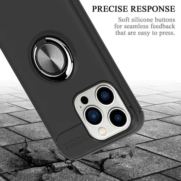 iPhone 14 PRO MAX Suojakuori Suojakotelo jossa on tarkennusrengas valmistettu TPU-silikoni