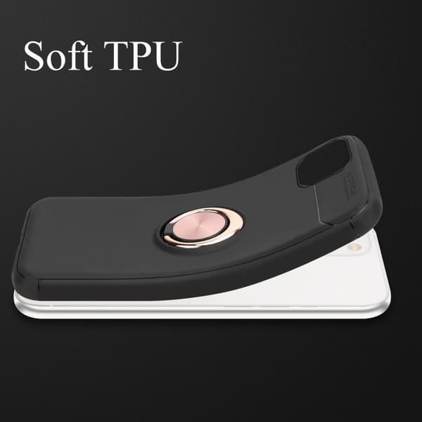 iPhone 14 PLUS Skal Skyddsfodral Fodral med fokusring av TPU-silikon