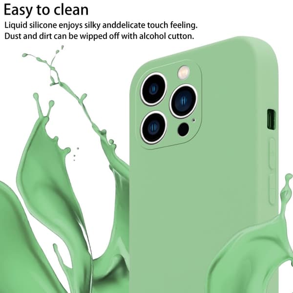 Deksel med Kedja for iPhone 14 PRO MAX Silikonbeskyttelsesetui med lengdejusterbar ledningsstropp