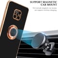 Pikkukuva 8 / 8: Huawei MATE 20 PRO Suojakuori Suojakotelo valmistettu joustavasta TPU silikonista jossa on kameran suojaus ja magneettinen autoteline