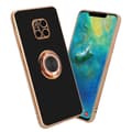 Pikkukuva 1 / 8: Huawei MATE 20 PRO Suojakuori Suojakotelo valmistettu joustavasta TPU silikonista jossa on kameran suojaus ja magneettinen autoteline