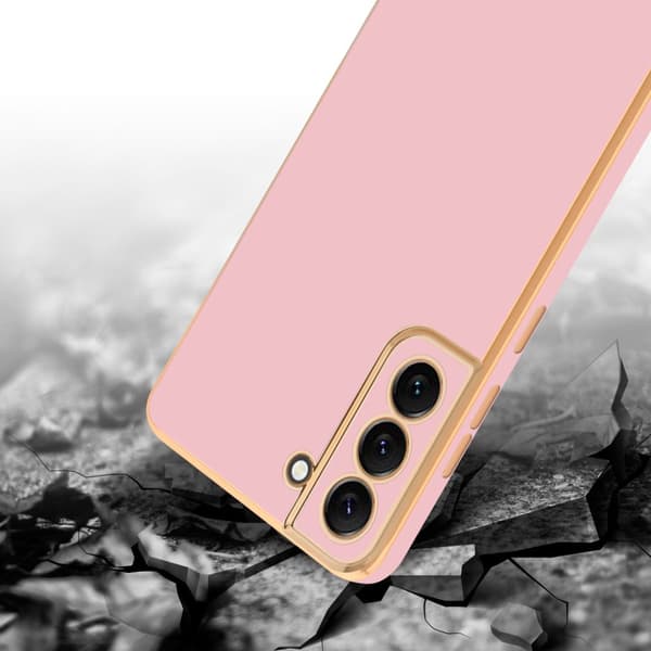 Samsung Galaxy S21 PLUS Fodral Mobilskydd Skal av flexibel TPU-silikon och med kameraskydd