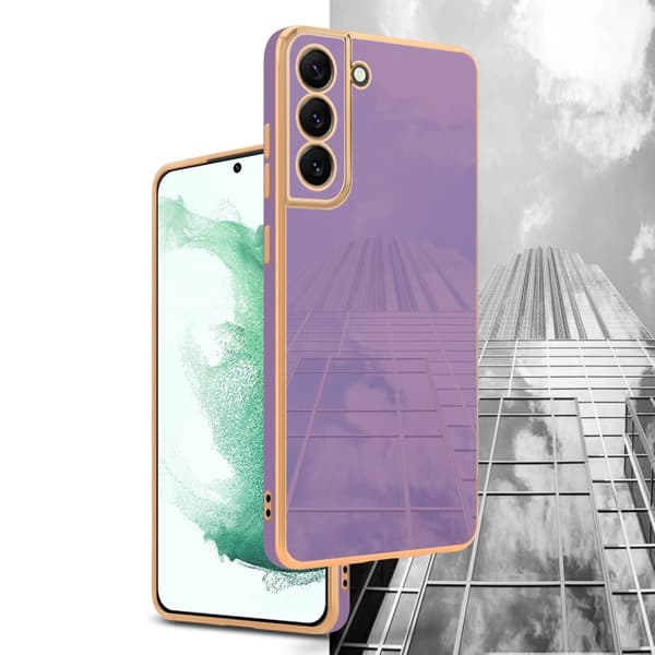 Samsung Galaxy S21 PLUS Fodral Mobilskydd Skal av flexibel TPU-silikon och med kameraskydd