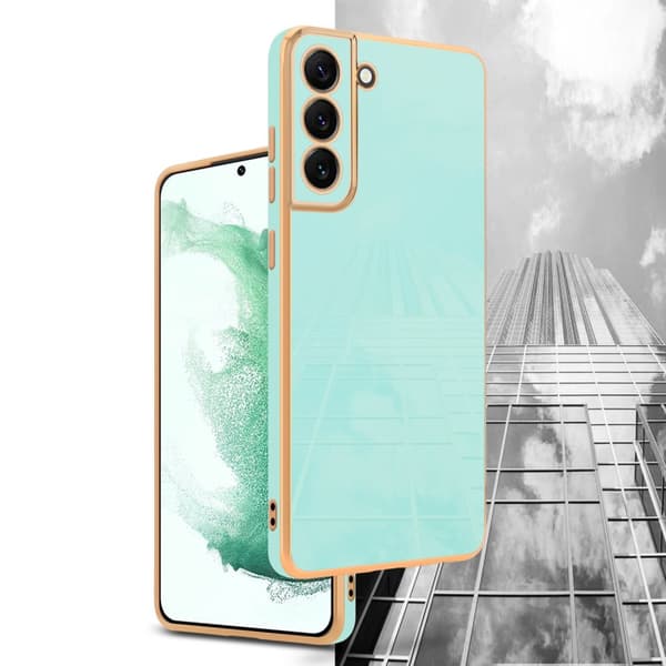 Samsung Galaxy S21 PLUS Fodral Mobilskydd Skal av flexibel TPU-silikon och med kameraskydd