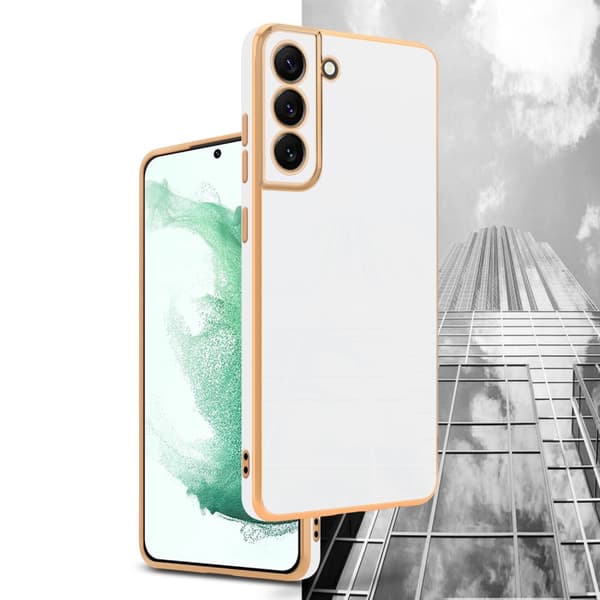 Samsung Galaxy S21 PLUS Fodral Mobilskydd Skal av flexibel TPU-silikon och med kameraskydd