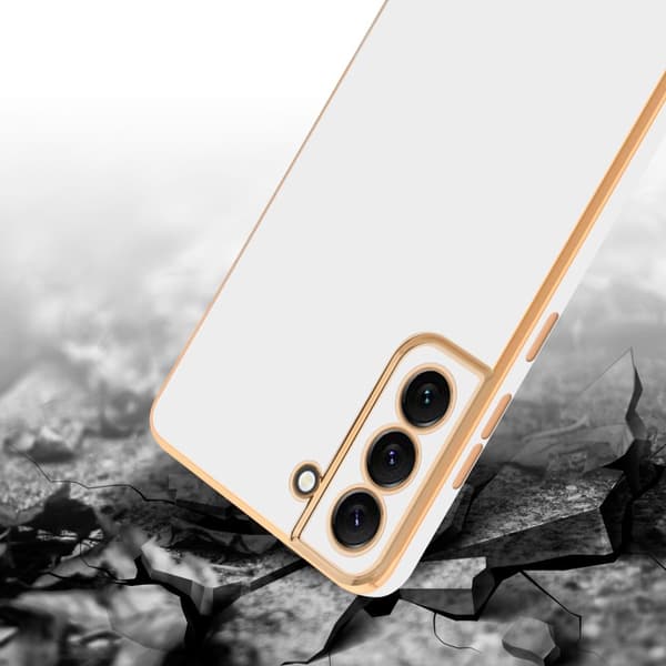 Samsung Galaxy S21 PLUS Fodral Mobilskydd Skal av flexibel TPU-silikon och med kameraskydd